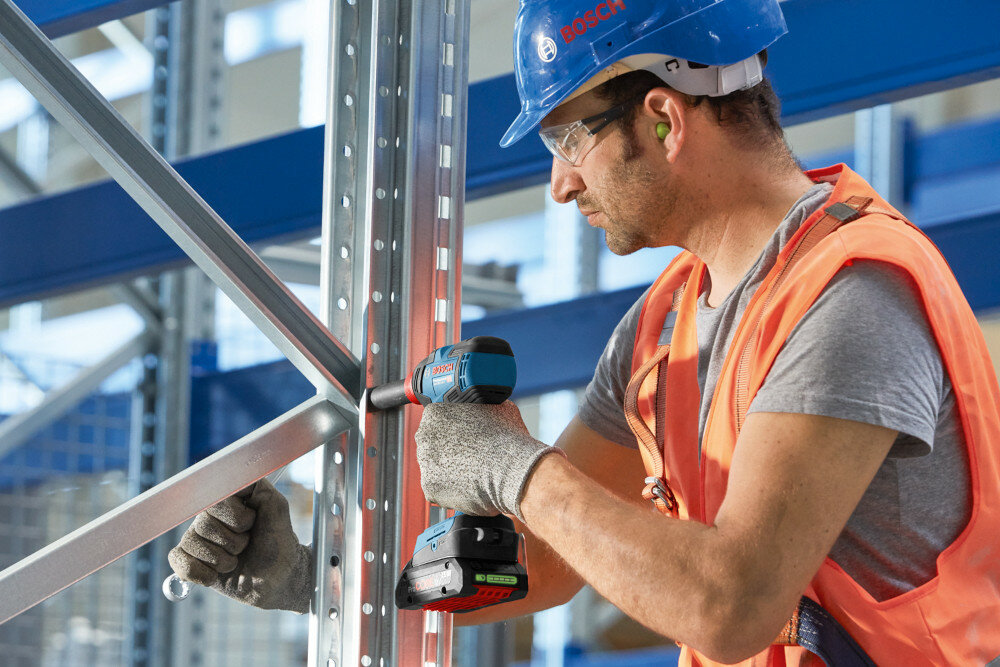 Zakrętarka udarowa BOSCH Professional GDX 18V-200 C 06019G4201 korpus dlugosc moment obrotowy