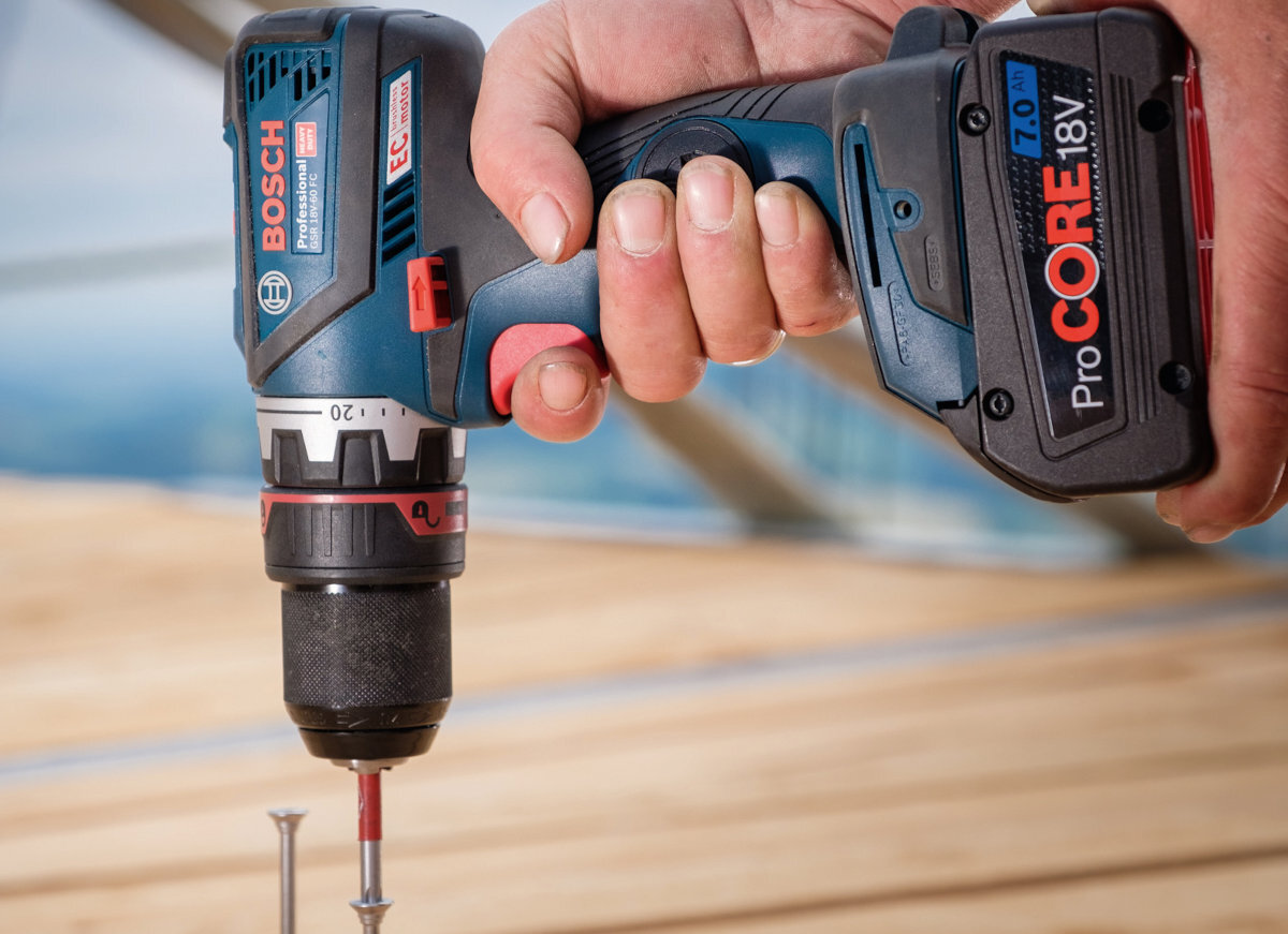 Wiertarko-wkrętarka BOSCH Professional GSR 18V-60 FC Set 06019G7100 zaawansowane zawodowcy