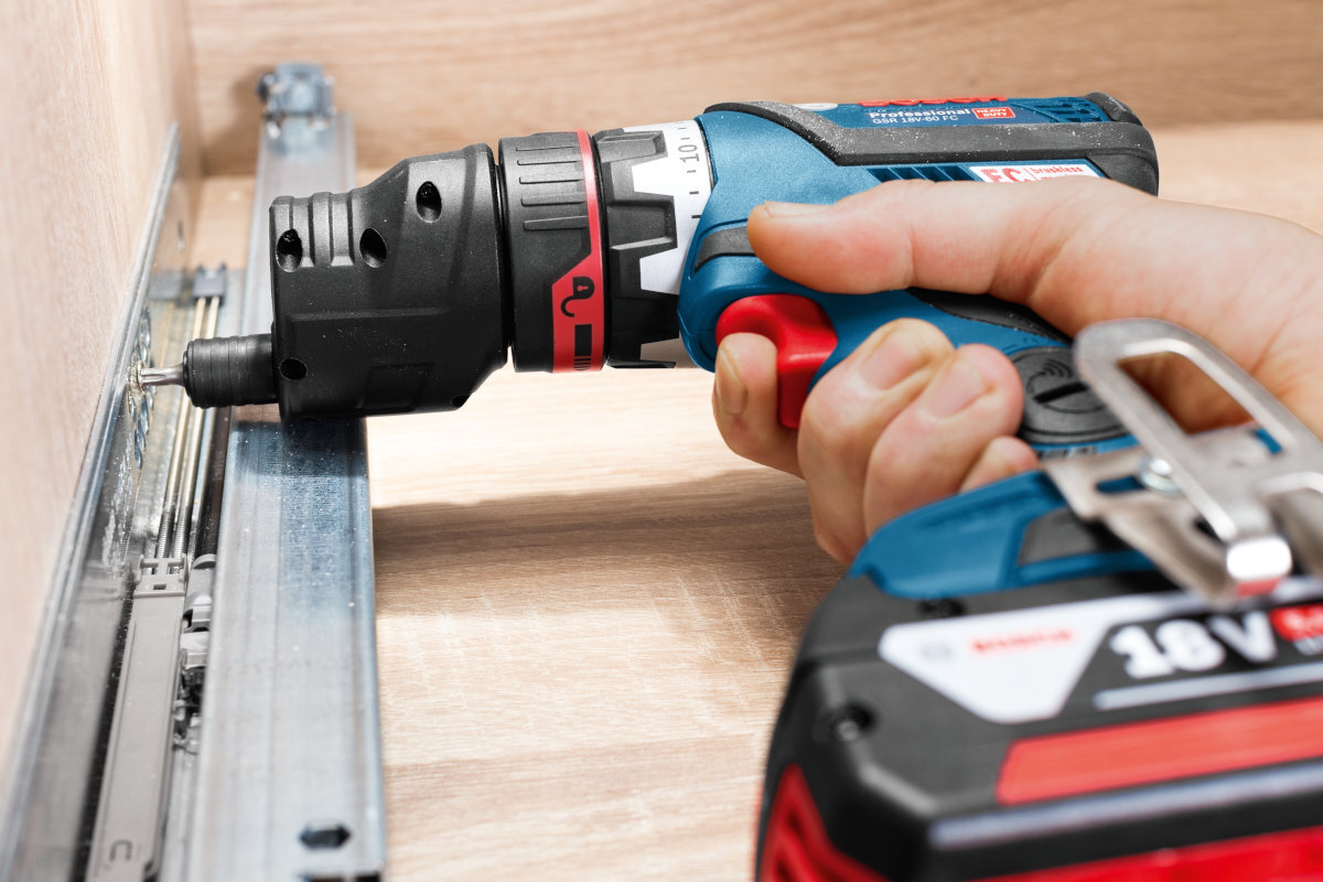 Wiertarko-wkrętarka BOSCH Professional GSR 18V-60 FC Set 06019G7100 wszechstronność zadania
