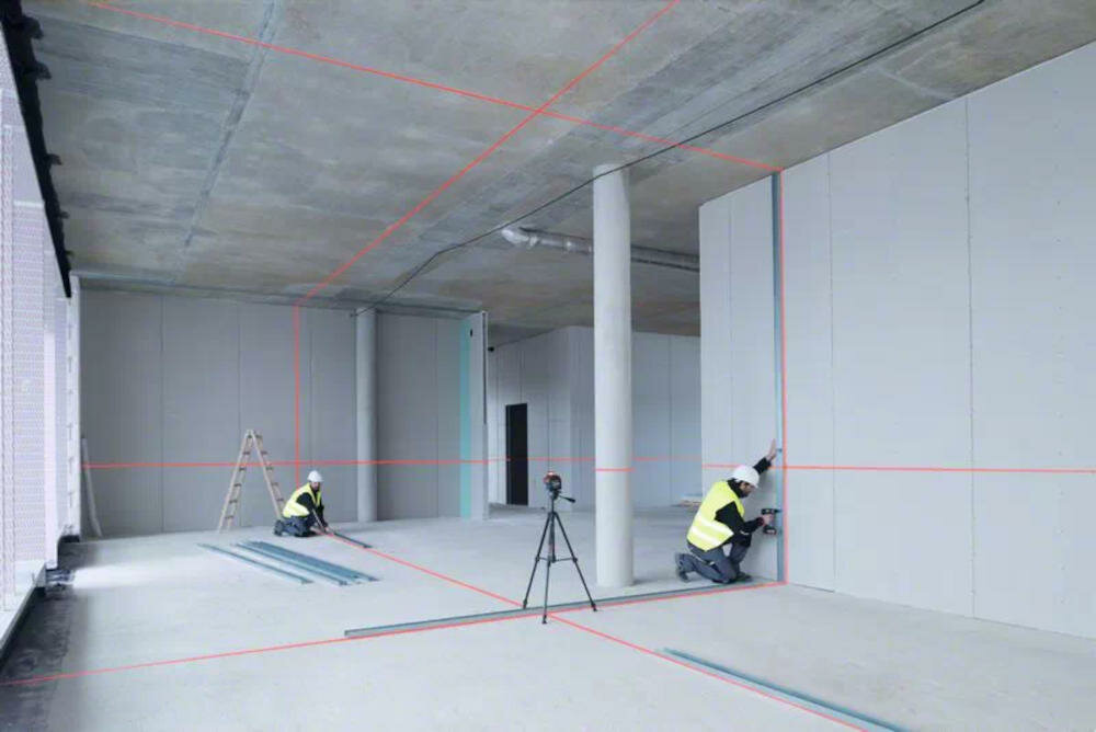 BOSCH GCL 2-50 C tryb praca aktywacja funkcje odbiornik