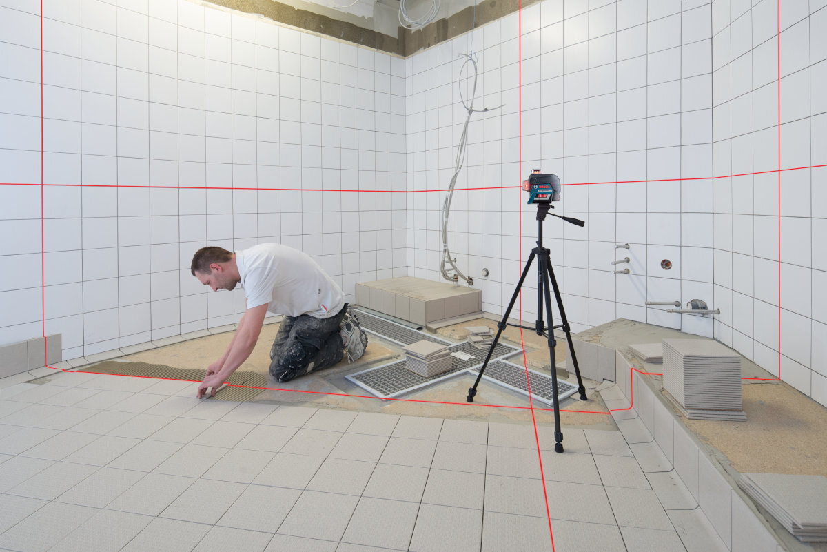 Laser liniowy BOSCH GLL 3-80 C wytrzymałość niskie wysokie temperatury