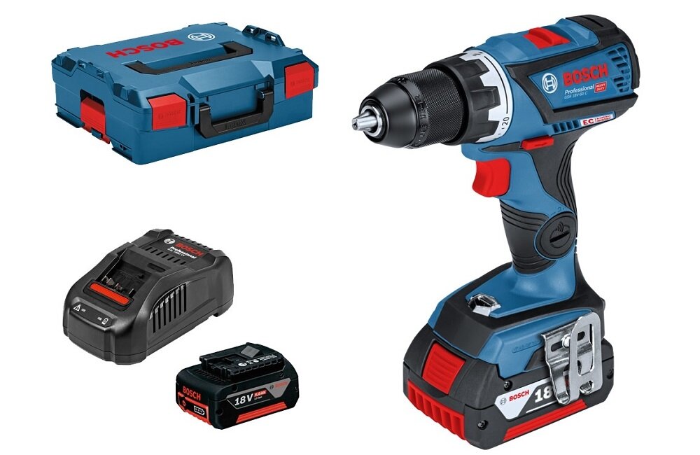 Wiertarko wkrętarka BOSCH GSR 18V 60 C Professional Zestaw