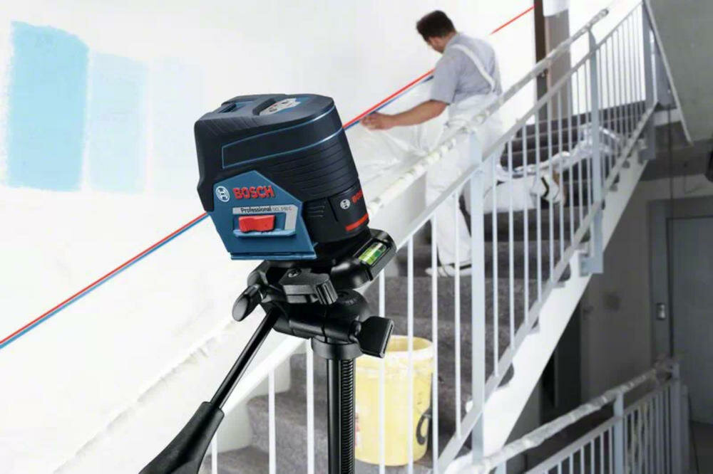 BOSCH GCL 2-50 C elastyczność obrotowy wielofunkcyjny uchwyt linie laserowe pozycje mocowanie