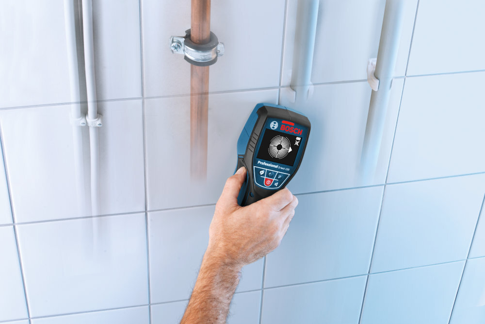 DETEKTOR BOSCH PROFESSIONAL D-TECT 120 zasilanie