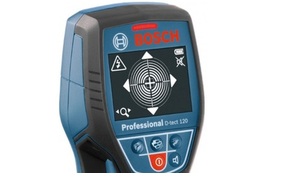 DETEKTOR BOSCH PROFESSIONAL D-TECT 120 sterowanie