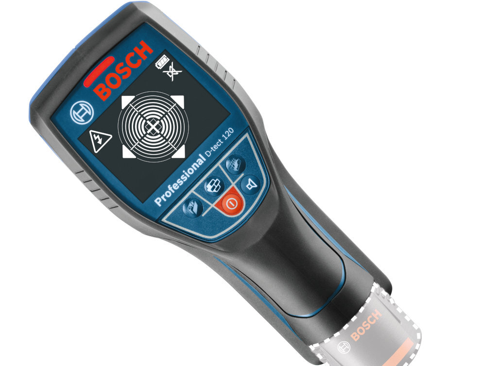 DETEKTOR BOSCH PROFESSIONAL D-TECT 120 konstrukcja