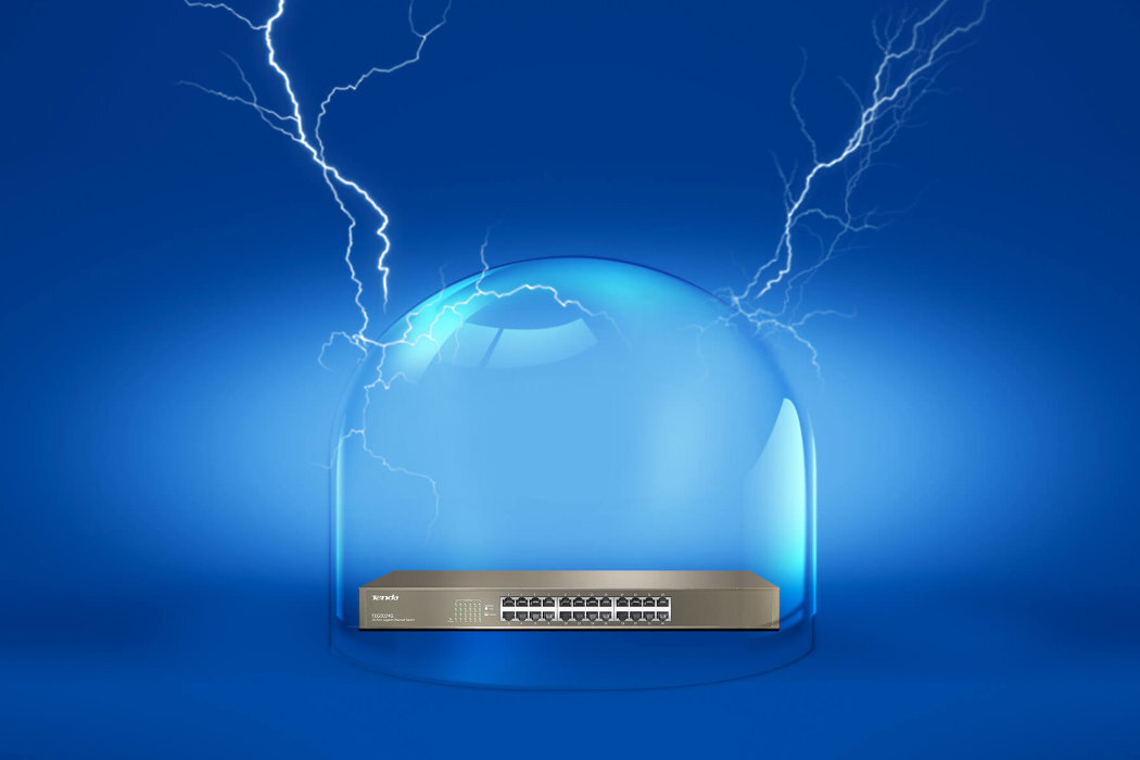 Switch TENDA TEG1024G zaawansowana ochrona