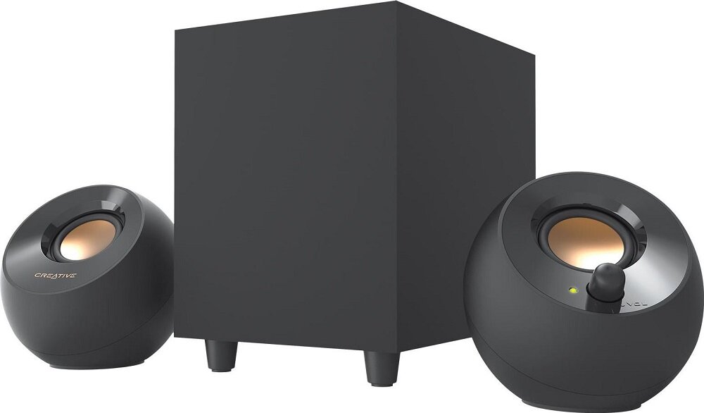 Głośniki CREATIVE Pebble Plus 2.1 duża moc głębokie basy