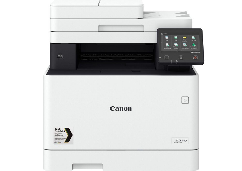 Urządzenie CANON i-SENSYS MF742CDW - wygląd ogólny funkcjonalność kod PIN