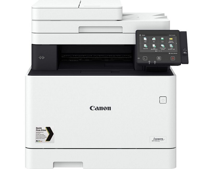 Urządzenie CANON i-SENSYS MF744CDW - wygląd ogólny funkcjonalność kod PIN
