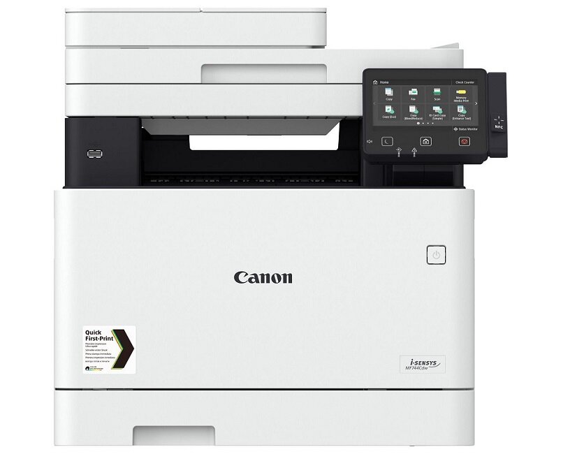 Urządzenie CANON i-SENSYS MF744CDW - łatwość obsługi wyświetlacz LCD