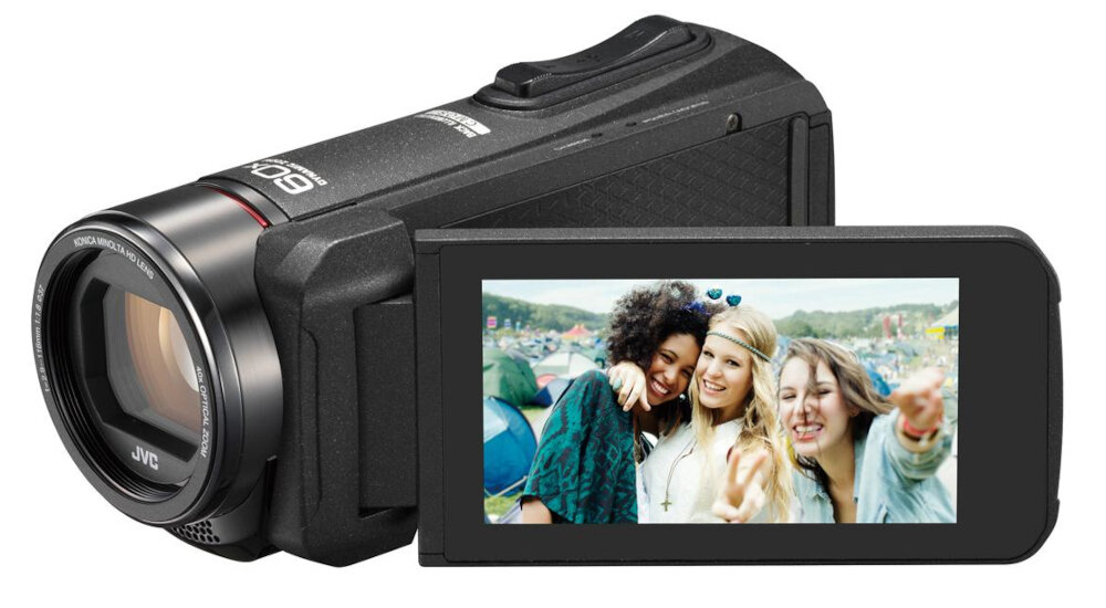 KAMERA CYFROWA JVC GZ-R445BEU CZARNA rozdzielczość stabilizator obrazu