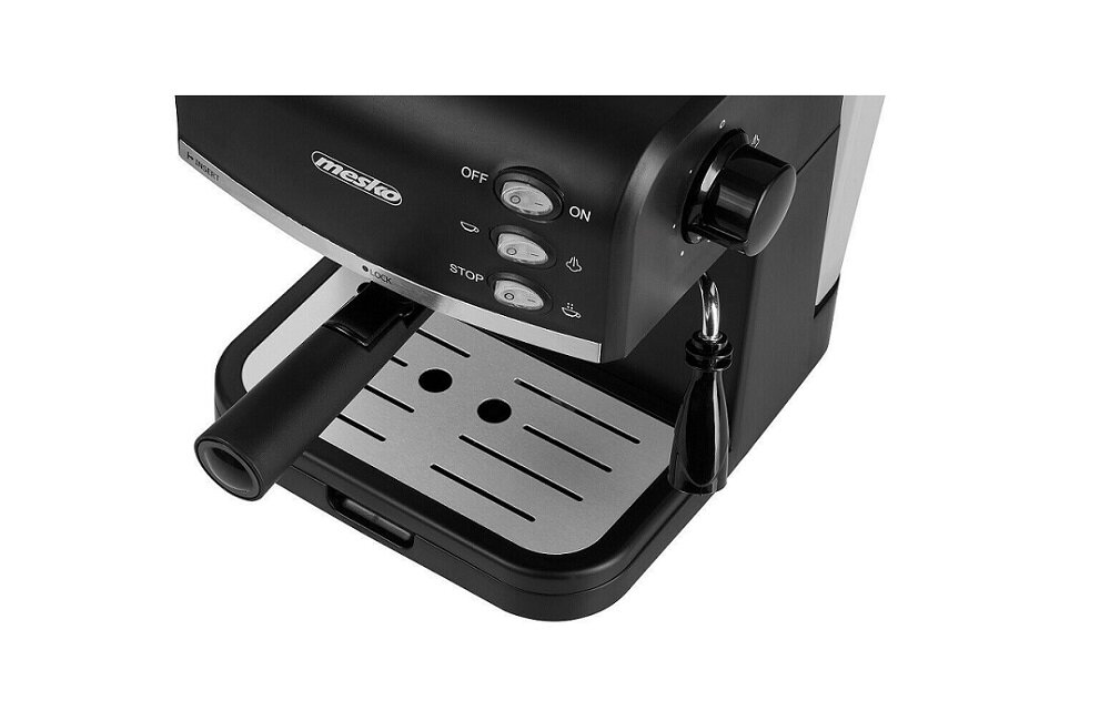 Ekspres MESKO MS 4409 Bezpieczeństwo antypoślizgowe nóżki wyjmowana tacka