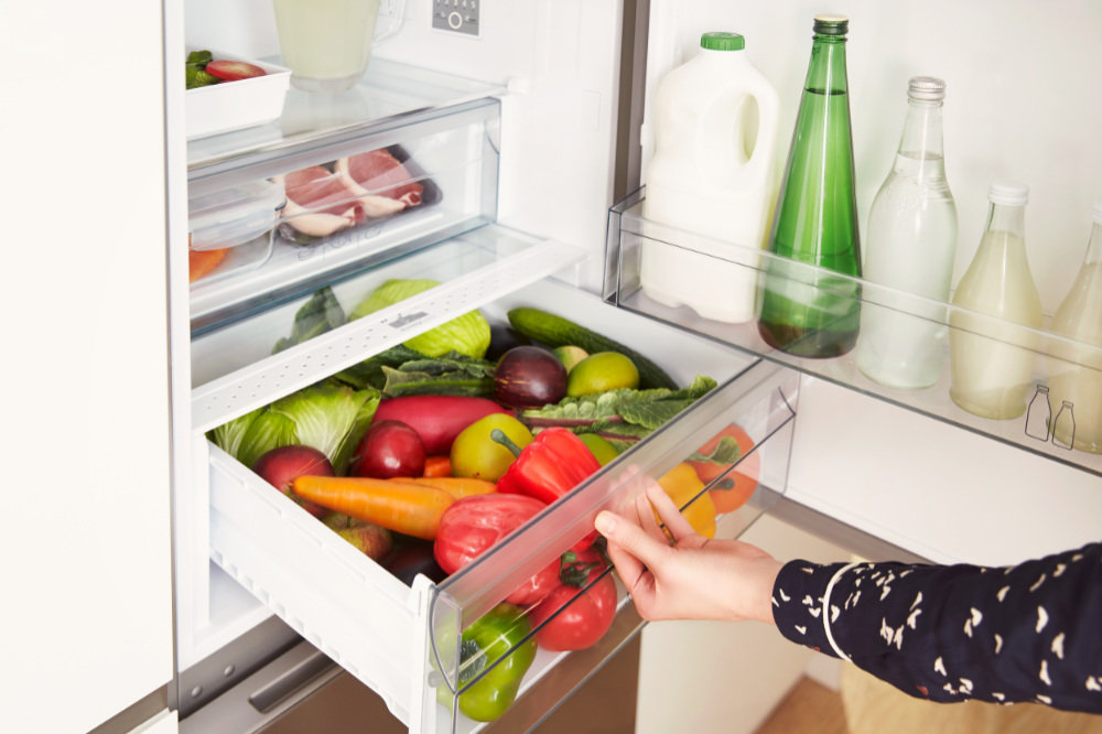 SHARP SJ-BA20IEXI2-EU - Optymalne warunki przechowywania warzyw i owoców