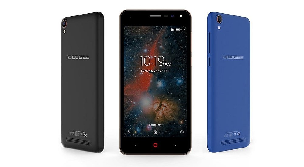 Smartfon DOOGEE X100 ekran wyświetlacz