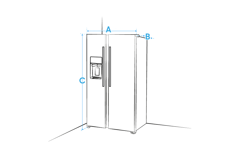 wymiary lodówki side by side wymiary lodówki side by side