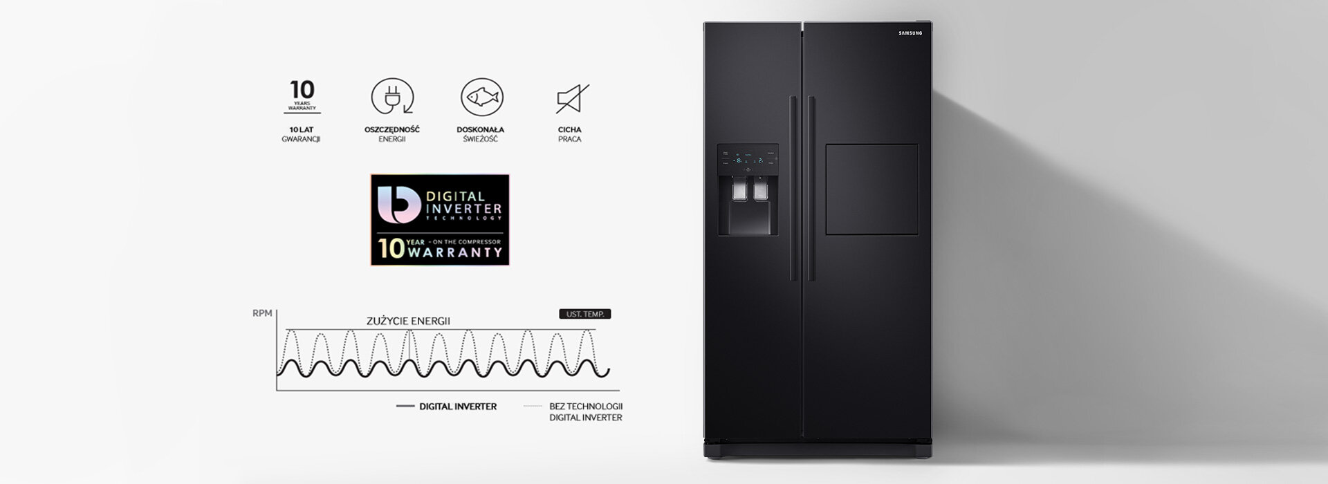 lodówka z kompresorem inwerterowym lodówka z kompresorem inwerterowym