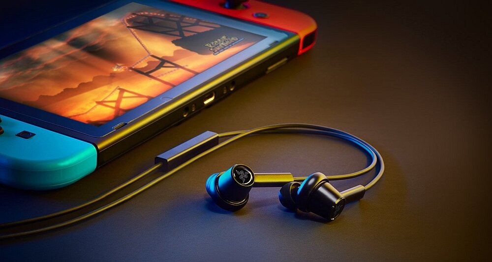 Słuchawki dokanałowe RAZER Hammerhead Duo głosność 