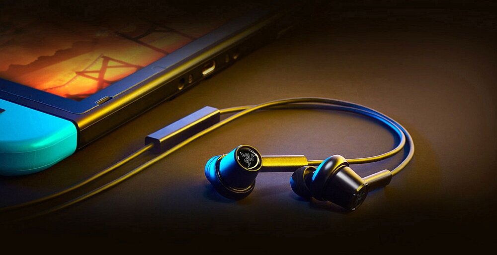 Słuchawki dokanałowe RAZER Hammerhead Duo mikrofon