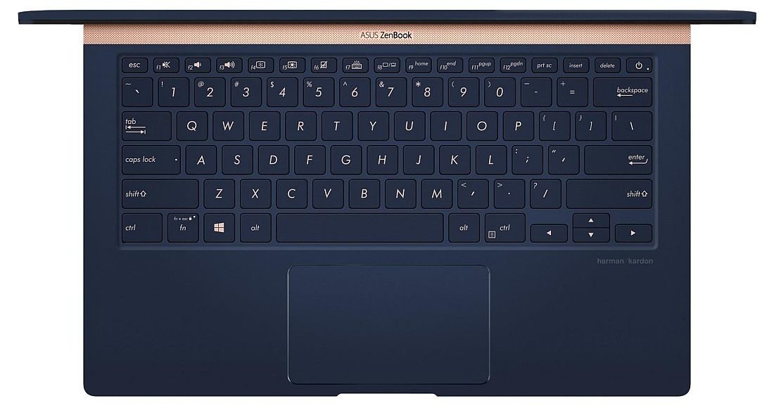 Laptop ASUS ZenBook UX433FN - Klawiatura touchpad 