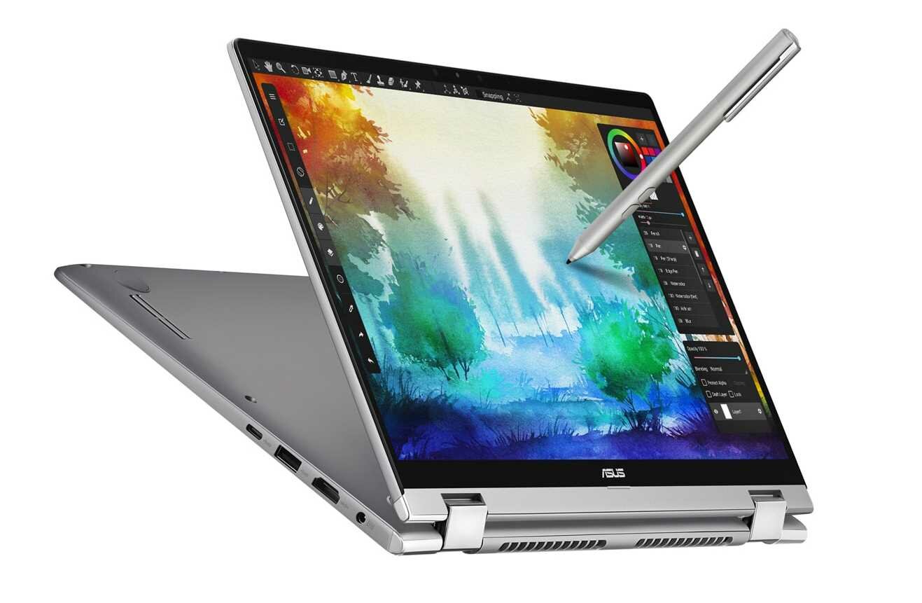 Laptop ASUS ZenBook Flip UM462 - ekran dotykowy