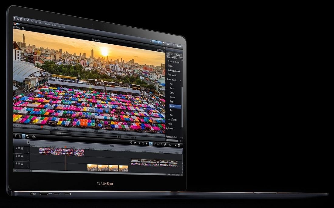 Laptop ASUS ZenBook Pro UX550GE - Grafika