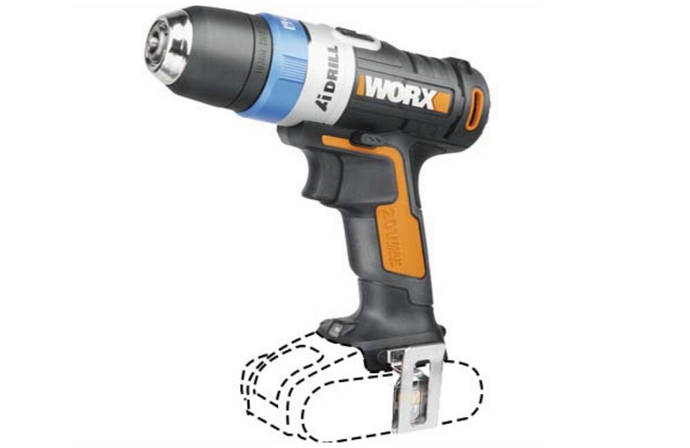 Wiertarko wkrętarka WORX WX178 9 wbudowana Dioda LED
