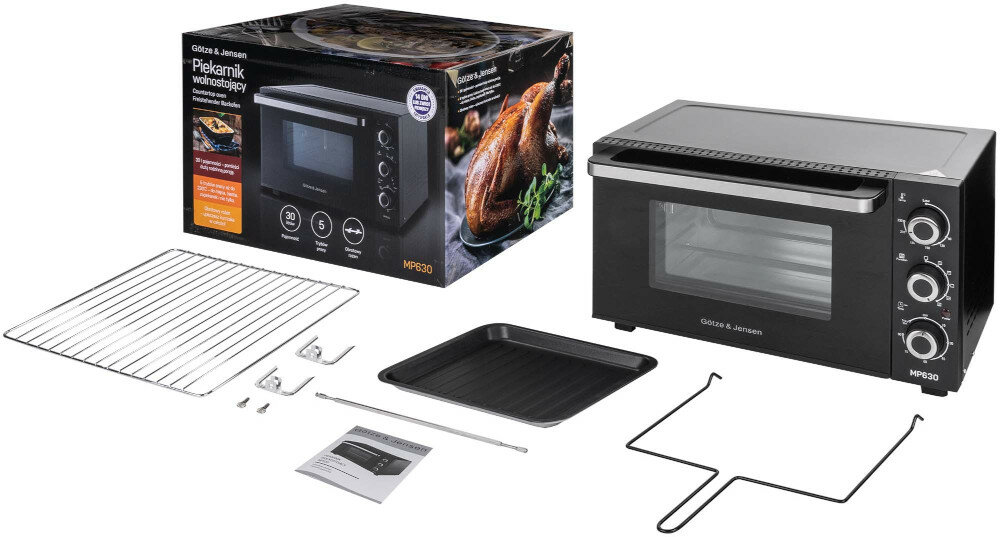 PIEKARNIK BLAUPUNKT EOM501 zawartosc opakowania