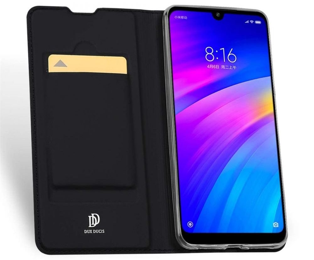 etui DUXDUCIS SKINPRO XIAOMI REDMI 7 automatyczna blokada