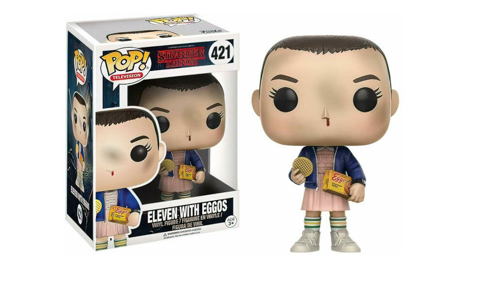 FUNKO-STRANGER-THINGS kultowy serial stranger things zniknięcie chłopiec miasteczko tajemnicze wydarzenia eksperymenty nadprzyrodzone siły dziewczynka figurki kolekcja winyl