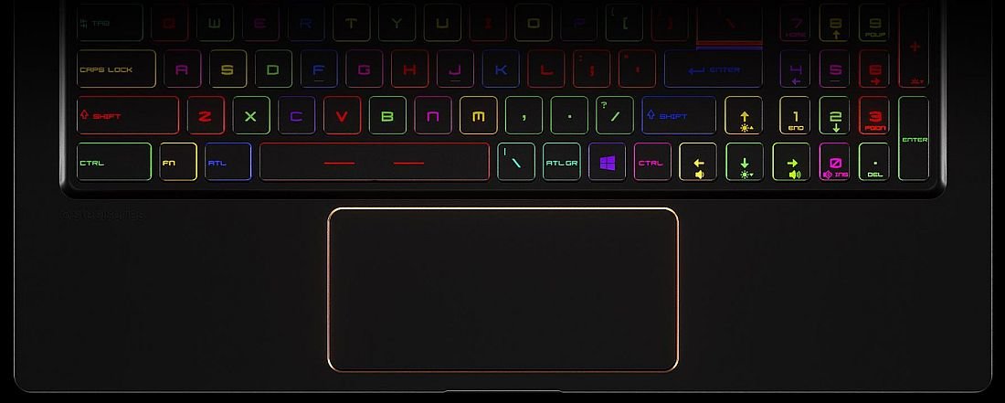 Laptop MSI GS75 Stealth 9 - TOUCHPAD