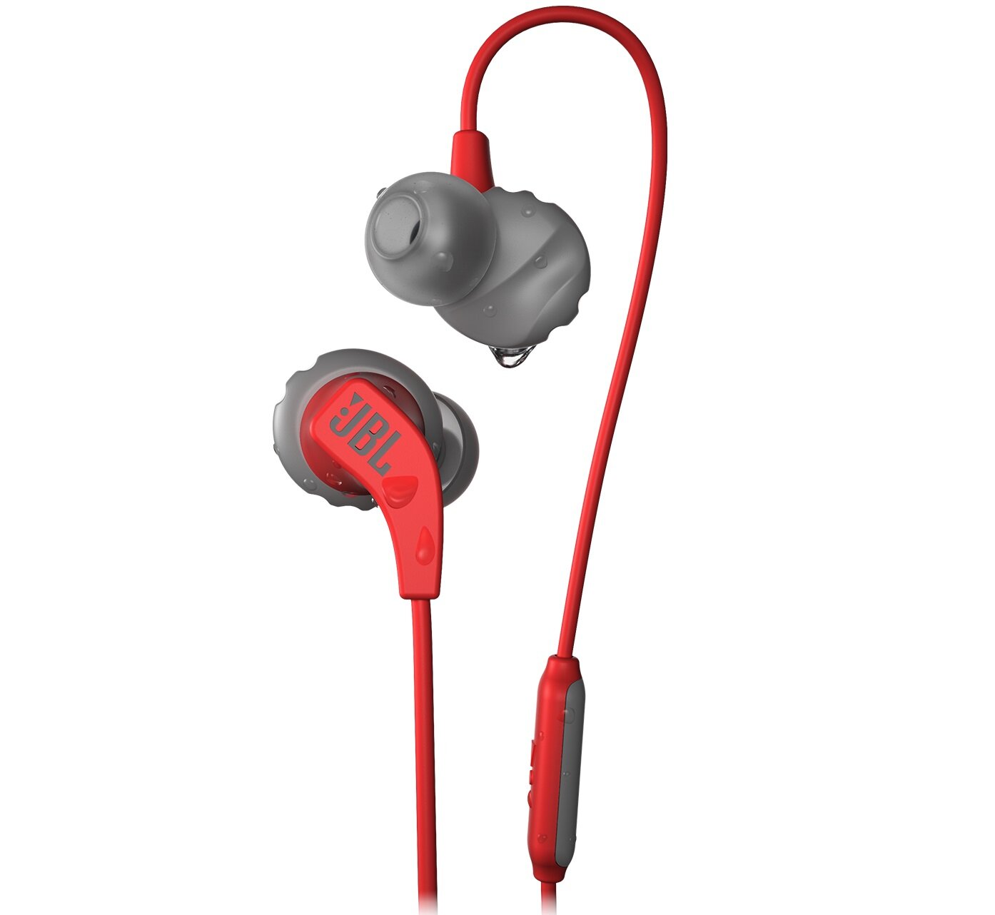 Słuchawki dokanałowe JBL Endurance Run Czerwony - Słuchawki dokanałowe 