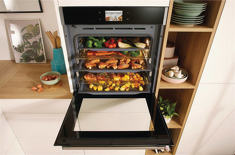 Piekarnik GORENJE BCS747S34X - Pieczenie na wielu poziomach