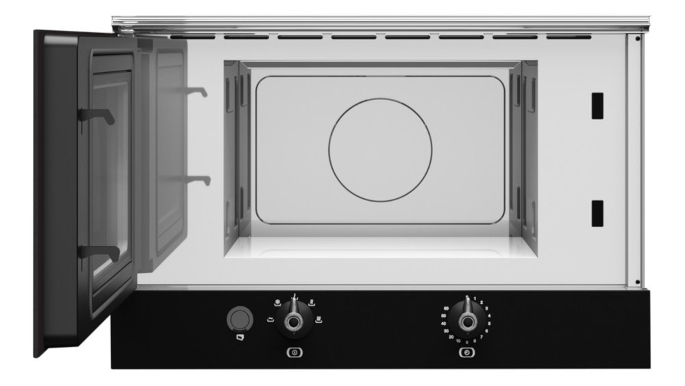 Kuchenka Mikrofalowa TEKA MWR 22 BI Czarny - Dno Ceramiczne