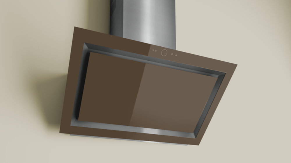 Okap TEKA DLV 985 Brazowy - Cicha Praca