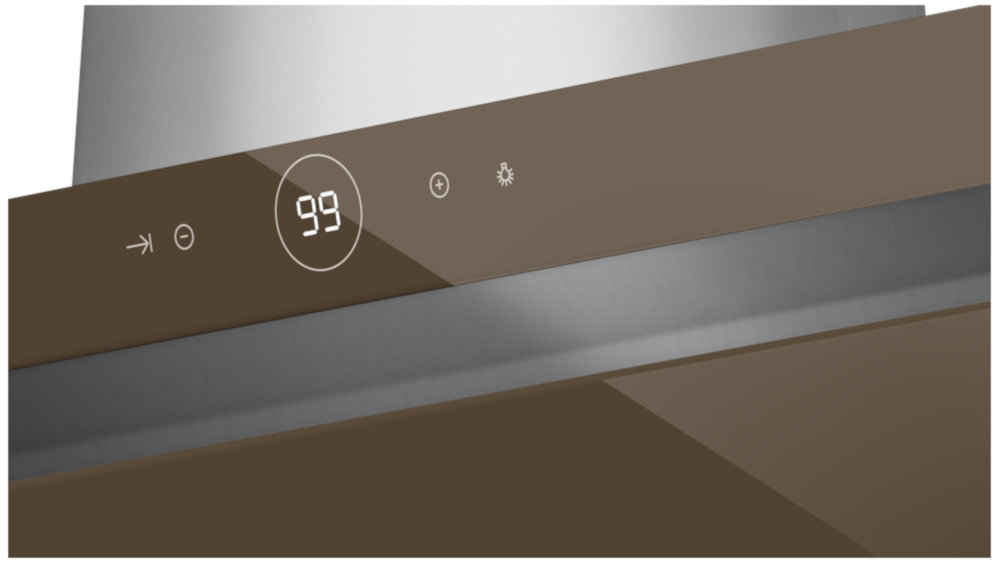 Okap TEKA DLV 985 Brazowy - Sterowanie