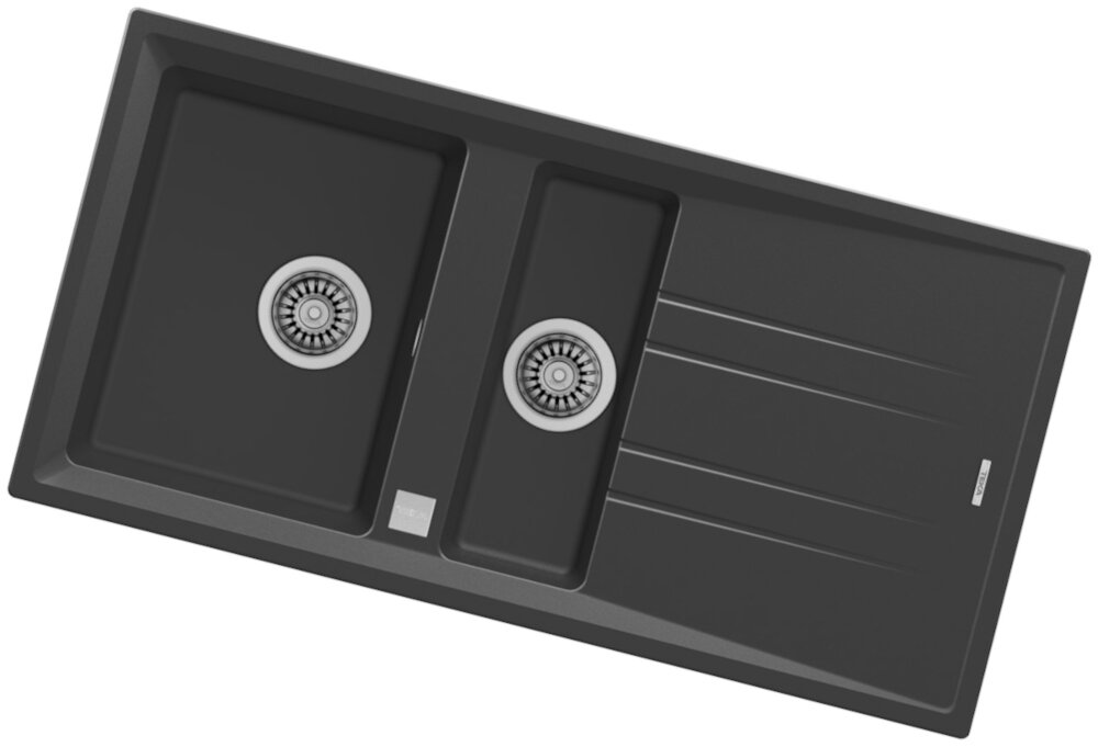 Zlewozmywak TEKA Stone 60 B-TG Ciemnoszary komora pomocnicza wyposazenie