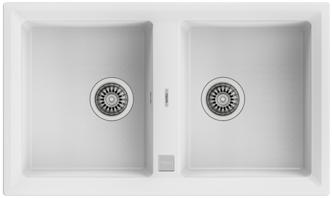 Zlewozmywak TEKA Stone 90 B-TG BiaLy prostokatna komora