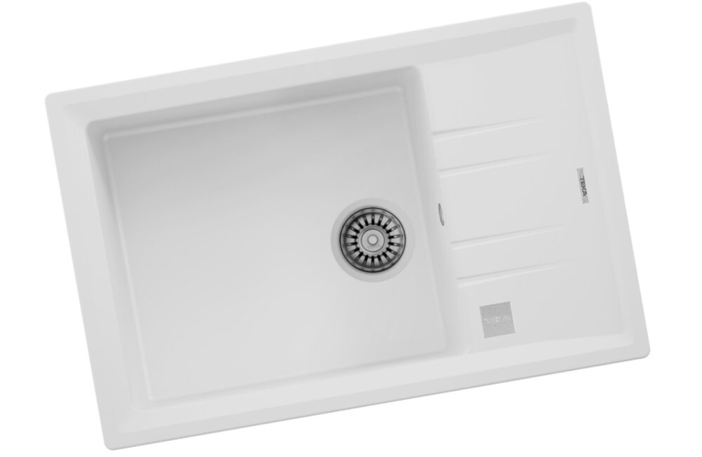 Zlewozmywak TEKA Stone 60 S-TG  bialy odporny na uderzenia