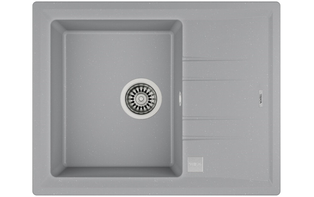 Zlewozmywak TEKA Stone 45 S-TG Aluminium wykonanie wytzrymale materialy wysoka jakosc odporny na zarysowania