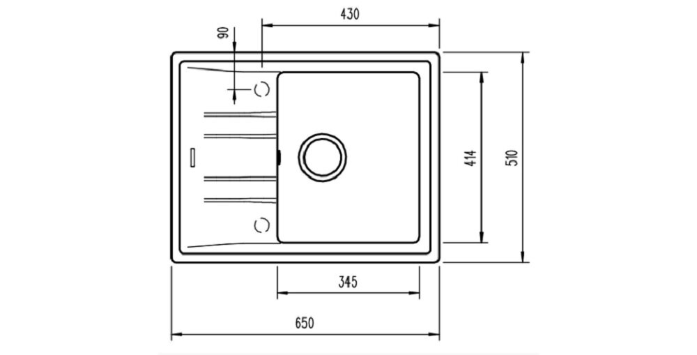 Zlewozmywak TEKA Stone 45 S-TG Carbon montaz klasyczny