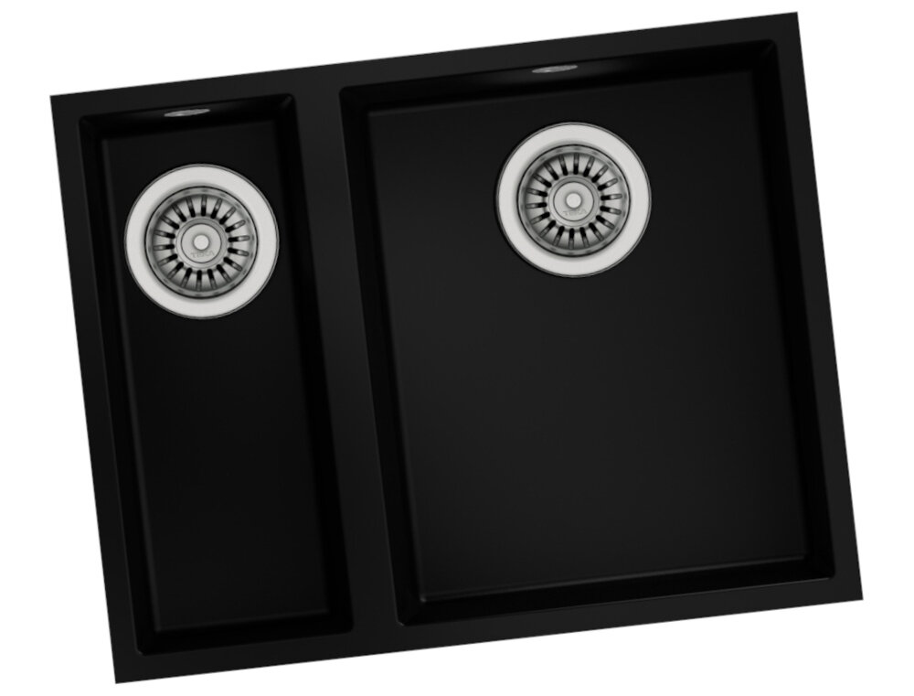 Zlewozmywak TEKA Square 560 TG Czarny prostokatna komora