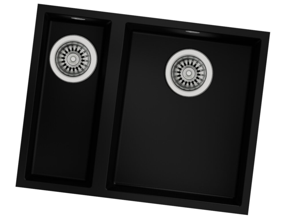Zlewozmywak TEKA Square 560 TG Czarny kolor kolorystyka wyglad