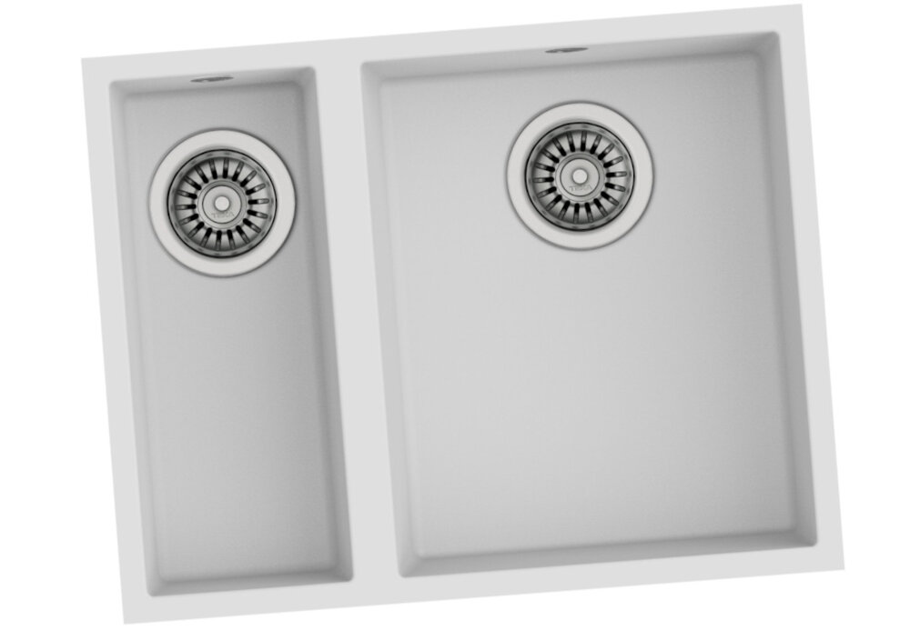 Zlewozmywak TEKA Square 560 TG Bialy polarny prostokatna komora