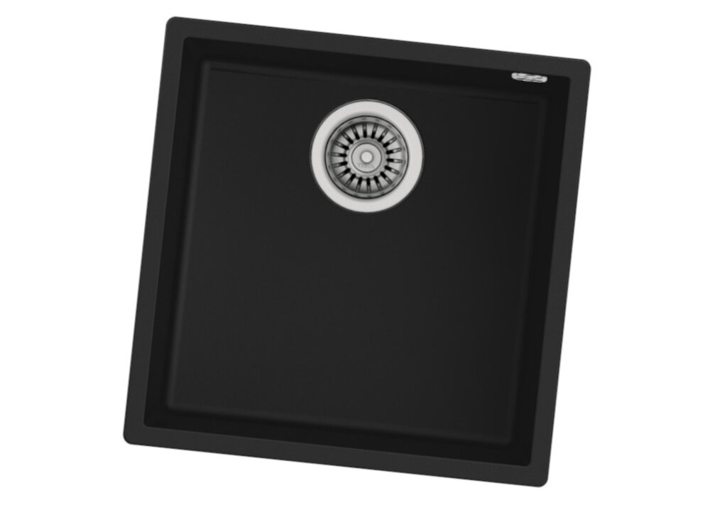 Zlewozmywak TEKA Square 40.40 TG Czarny Kwadratowa komora prostota