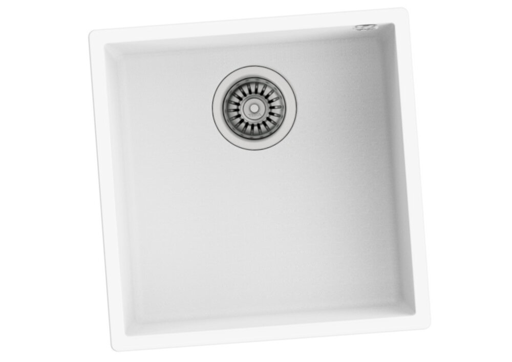 Zlewozmywak TEKA Square 40.40 TG Bialy polarny mozliwosci montaz podwieszany nowatorska metoda instalacji