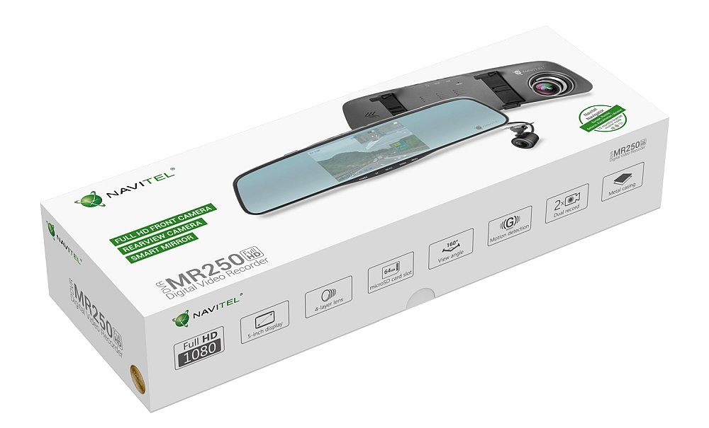 Wideorejestrator NAVITEL MR250 NV jakość