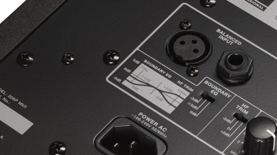 Aktywne Monitory Referencyjne JBL 306P MKII - Ustawienia