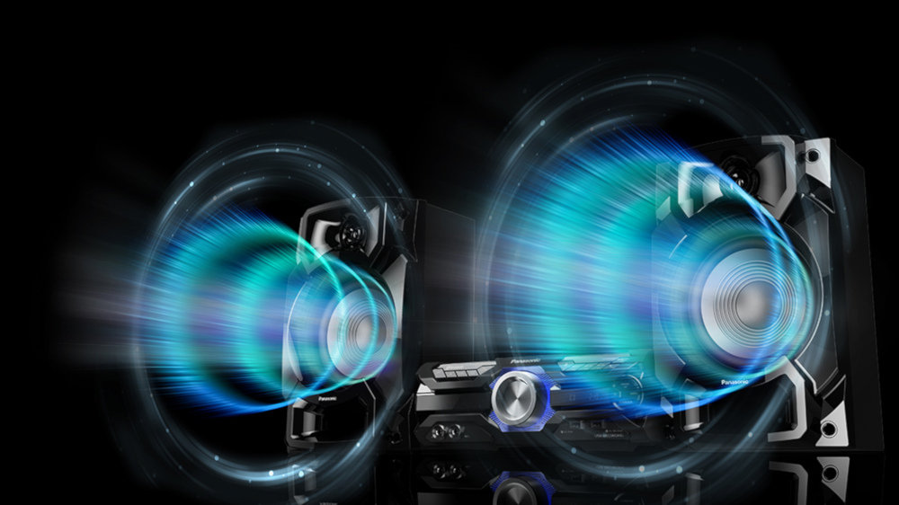 Power Audio PANASONIC SC-AKX520E - Funkcja Bass Beat