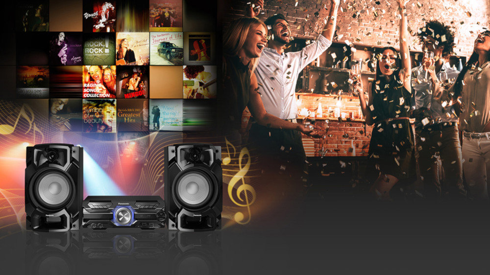 Power Audio PANASONIC SC-AKX520E - USB